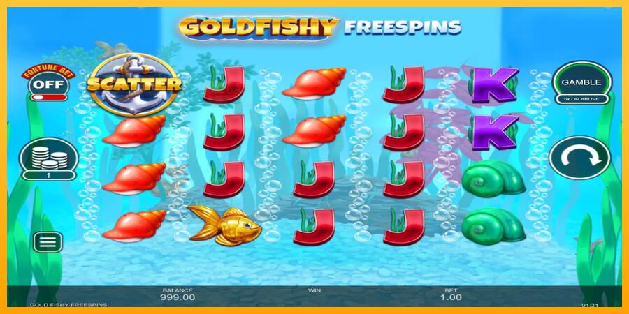 Gold Fishy Free Spins automat për para të vërteta, foto 2