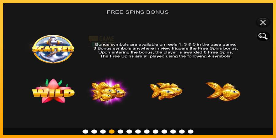 Gold Fishy Free Spins automat për para të vërteta, foto 5