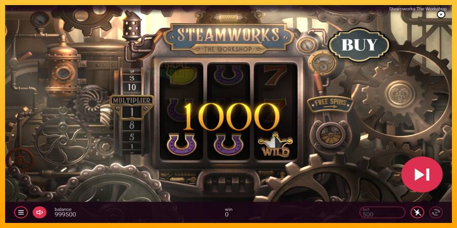 Steamworks - The Workshop automat për para të vërteta, foto 3