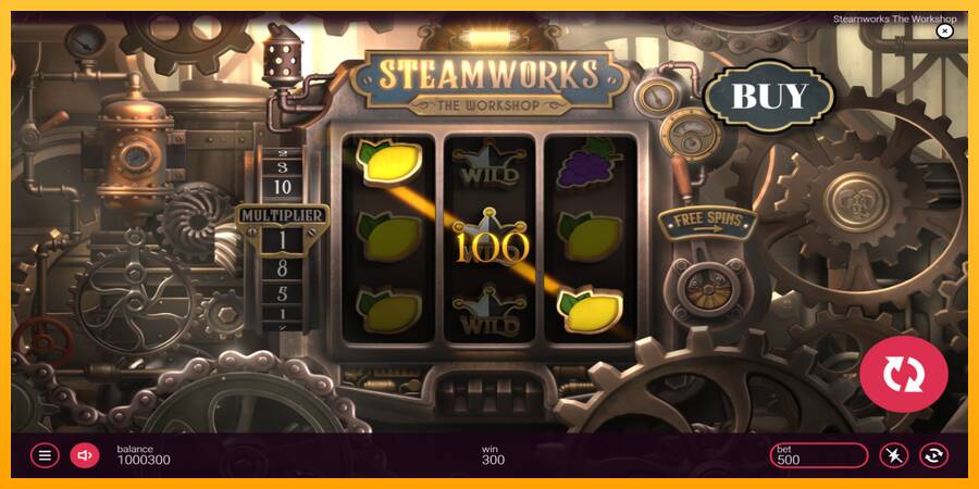 Steamworks - The Workshop automat për para të vërteta, foto 4