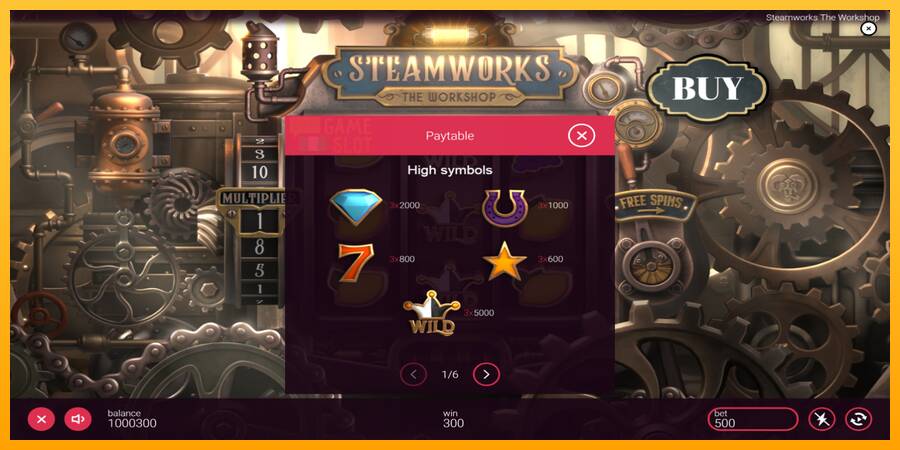 Steamworks - The Workshop automat për para të vërteta, foto 5