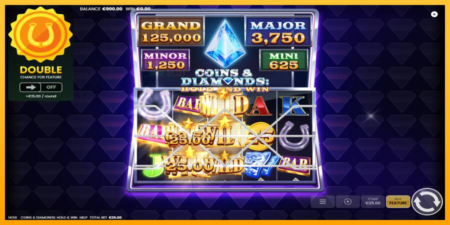 Coins & Diamonds: Hold and Win automat për para të vërteta, foto 3