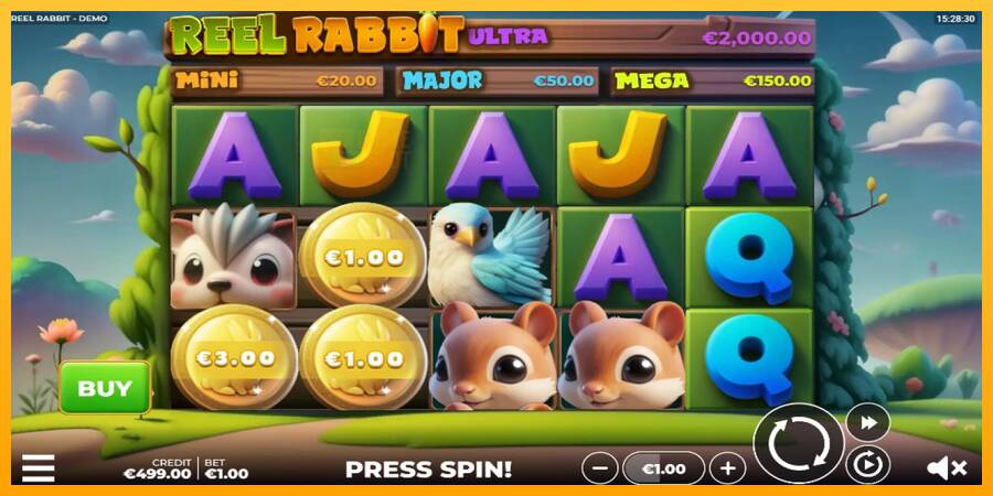 Reel Rabbit automat për para të vërteta, foto 2