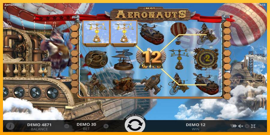 Aeronauts automat për para të vërteta, foto 2