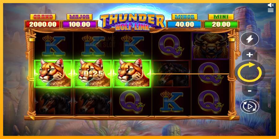 Thunder Wolf Link automat për para të vërteta, foto 3