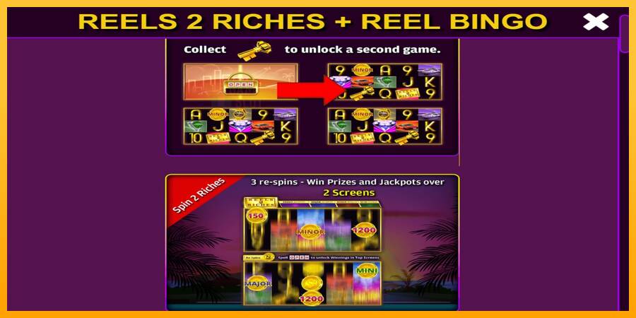 Reels 2 Riches with Reel Bingo automat për para të vërteta, foto 4