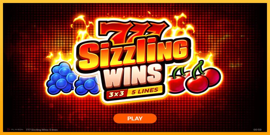 777 Sizzling Wins: 5 Lines automat për para të vërteta, foto 1