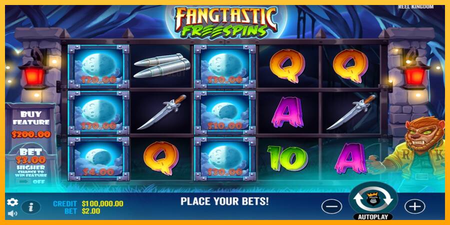 Fangtastic Freespins automat për para të vërteta, foto 2