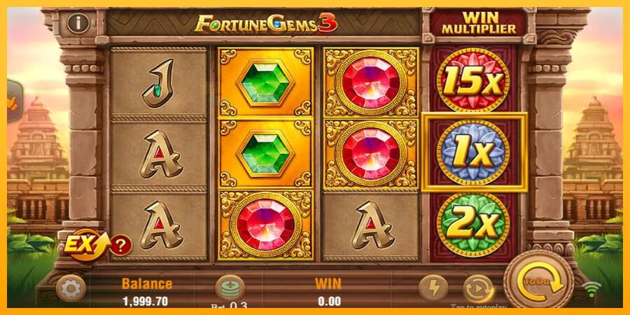 Fortune Gems 3 automat për para të vërteta, foto 2