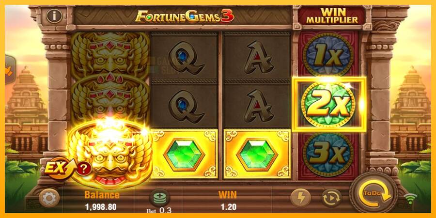 Fortune Gems 3 automat për para të vërteta, foto 3