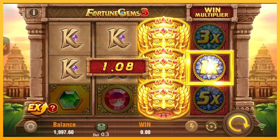 Fortune Gems 3 automat për para të vërteta, foto 4