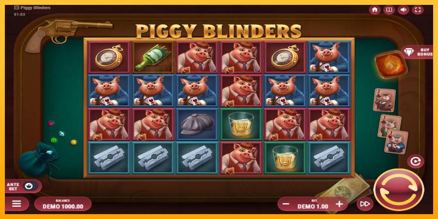 Piggy Blinders automat për para të vërteta, foto 1