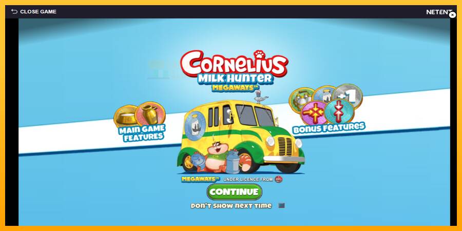 Cornelius Milk Hunter Megaways automat për para të vërteta, foto 1