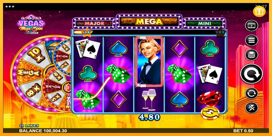 Triple Vegas Mega Spin automat për para të vërteta, foto 2