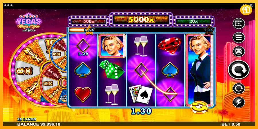 Triple Vegas Mega Spin automat për para të vërteta, foto 5