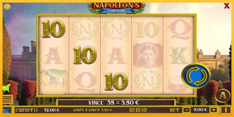 Napoleons Campaigns automat për para të vërteta, foto 3