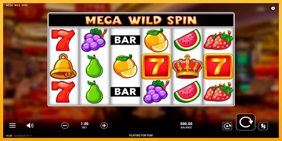 Mega Wild Spin automat për para të vërteta, foto 1