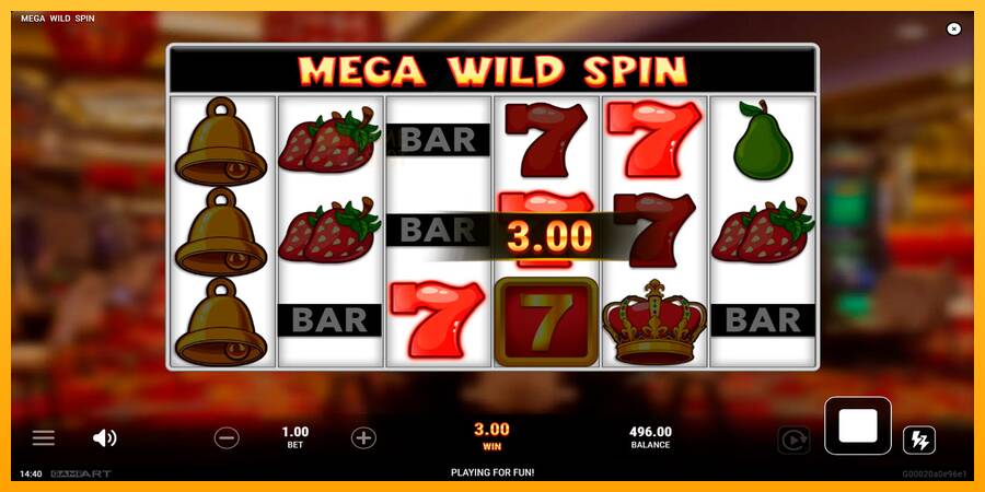 Mega Wild Spin automat për para të vërteta, foto 2