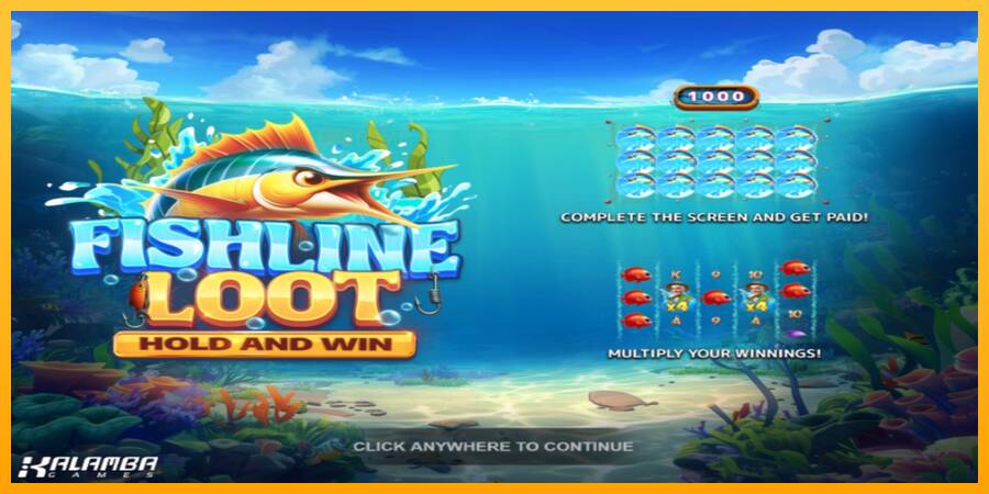 Fishline Loot Hold and Win automat për para të vërteta, foto 1