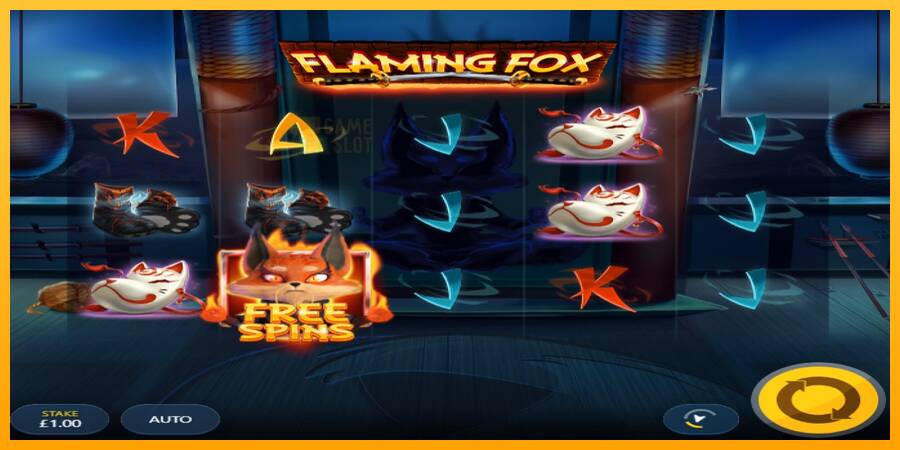 Flaming Fox automat për para të vërteta, foto 2