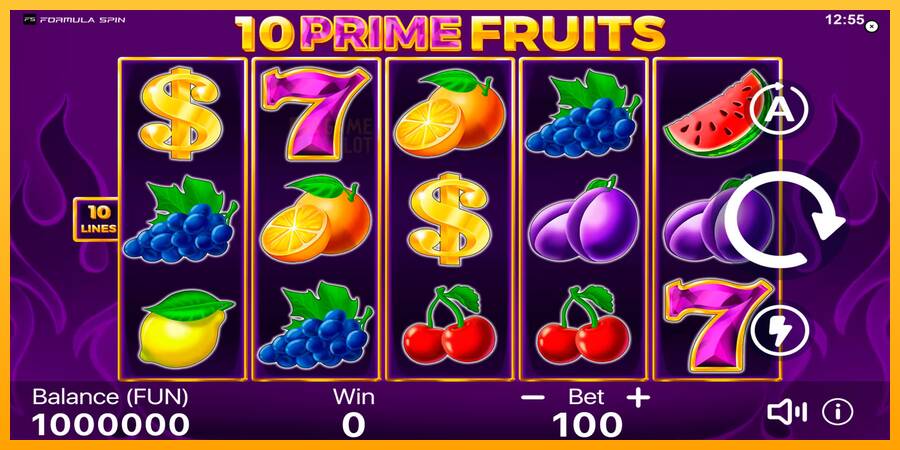 10 Prime Fruits automat për para të vërteta, foto 1