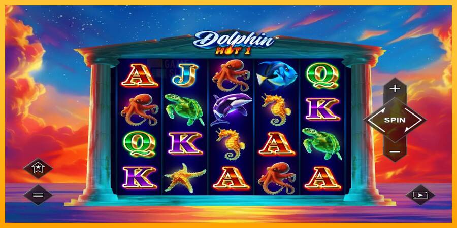 Dolphin Hot 1 automat për para të vërteta, foto 1