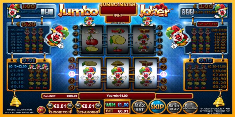 Jumbo Joker automat për para të vërteta, foto 3