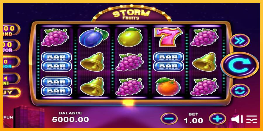 Storm Fruits automat për para të vërteta, foto 1