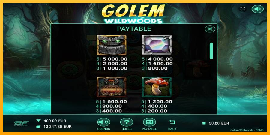 Golem Wildwoods automat për para të vërteta, foto 4