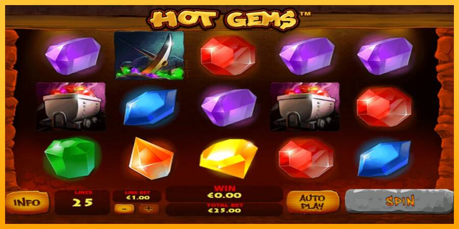 Hot Gems automat për para të vërteta, foto 1