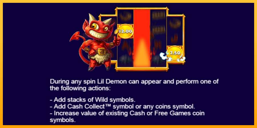 Lil Demon Mega Cash Collect automat për para të vërteta, foto 5