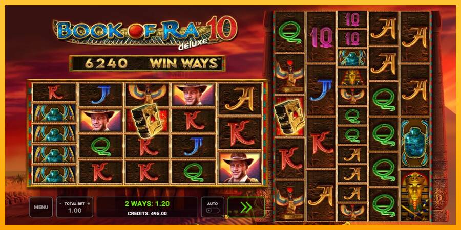 Book of Ra Deluxe 10 Win Ways automat për para të vërteta, foto 2