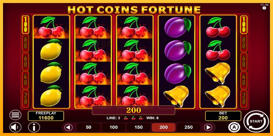 Hot Coins Fortune automat për para të vërteta, foto 3