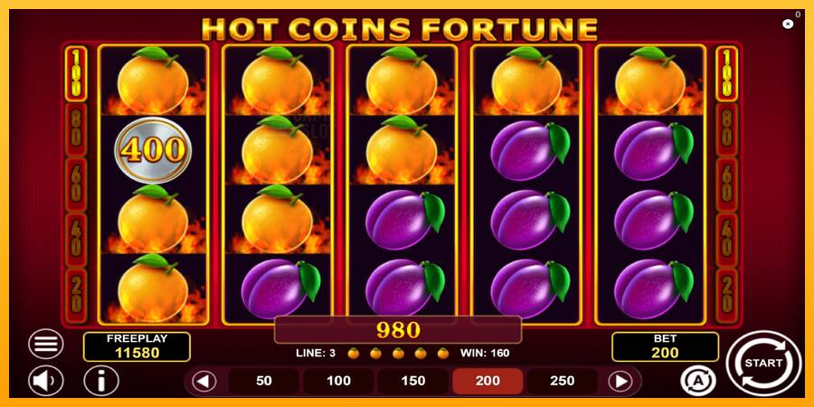 Hot Coins Fortune automat për para të vërteta, foto 4