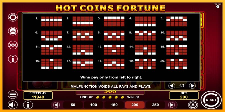 Hot Coins Fortune automat për para të vërteta, foto 7