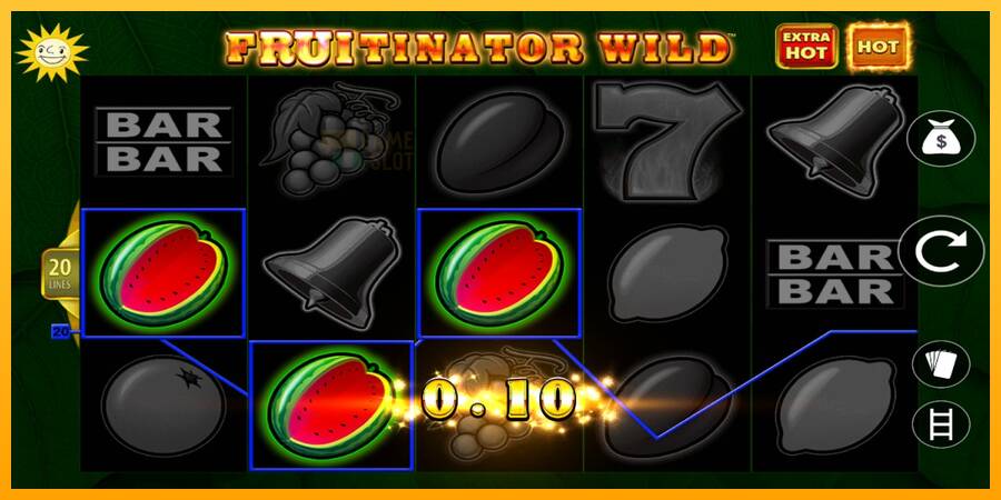 Fruitinator Wild automat për para të vërteta, foto 2