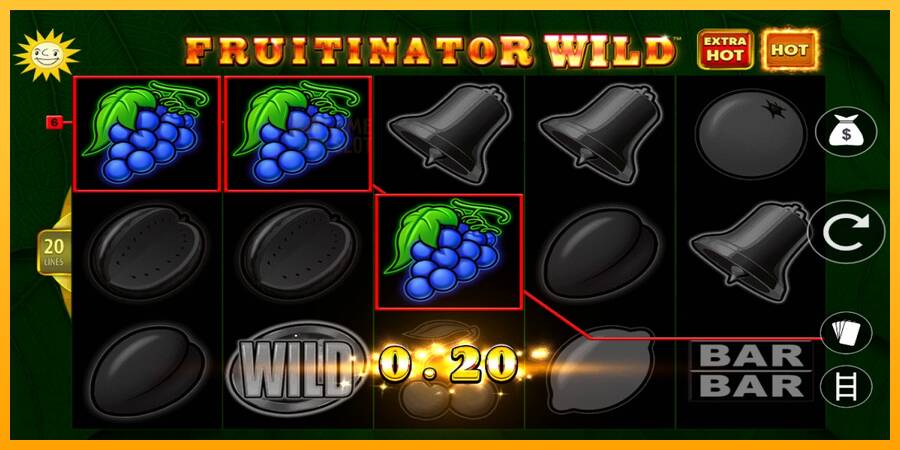 Fruitinator Wild automat për para të vërteta, foto 3