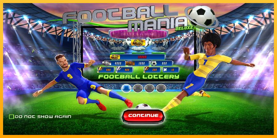 Football Mania Deluxe automat për para të vërteta, foto 1