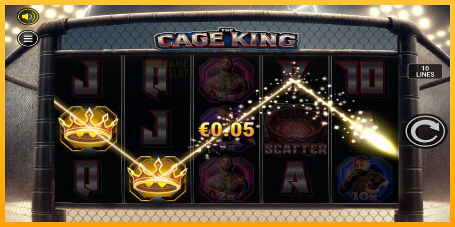 The Cage King automat për para të vërteta, foto 3