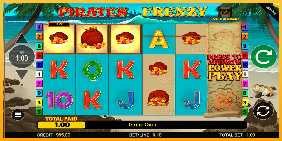 Pirates Frenzy automat për para të vërteta, foto 4