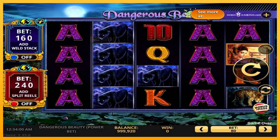 Dangerous Beauty Power Bet automat për para të vërteta, foto 2