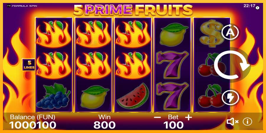 5 Prime Fruits automat për para të vërteta, foto 4