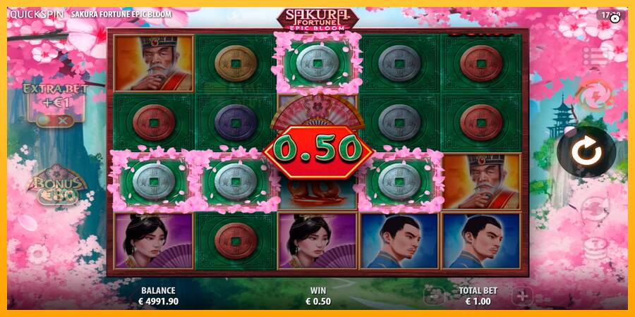 Sakura Fortune Epic Bloom automat për para të vërteta, foto 5