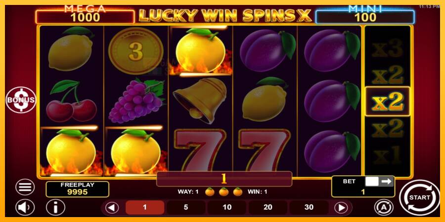 Lucky Win Spins X automat për para të vërteta, foto 3