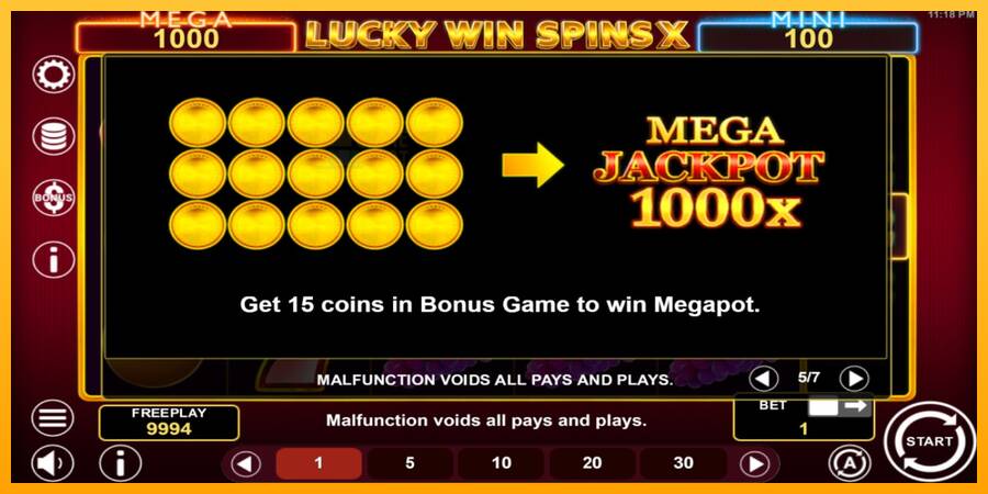 Lucky Win Spins X automat për para të vërteta, foto 7