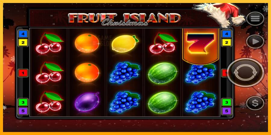 Fruit Island Christmas automat për para të vërteta, foto 1