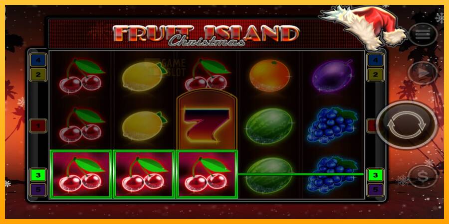 Fruit Island Christmas automat për para të vërteta, foto 2