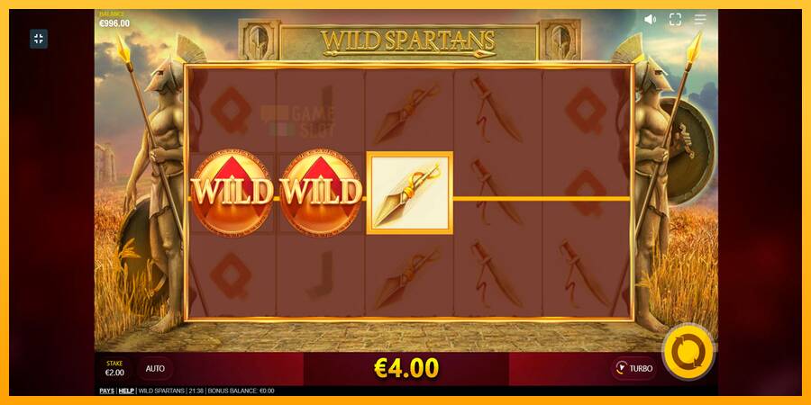 Wild Spartans automat për para të vërteta, foto 5