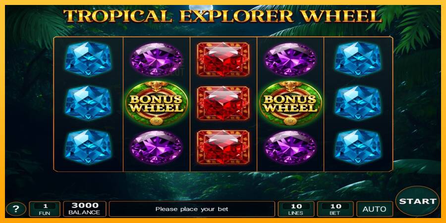 Tropical Explorer Wheel automat për para të vërteta, foto 1