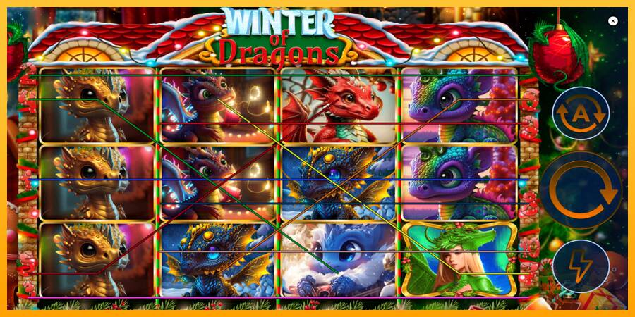 Winter of Dragons automat për para të vërteta, foto 1